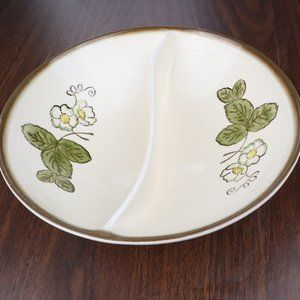 VTG Divided Bowl Metlox Poppytrail California USA